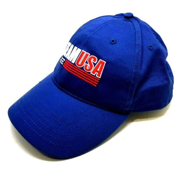 TEAM USA Olympics Baseball Cap Hat Embroidered Adjustable 300 Million Strong - Picture 2 of 5